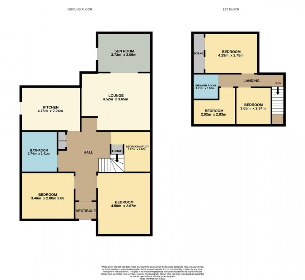 Floorplan for Charleston Drive, Dundee