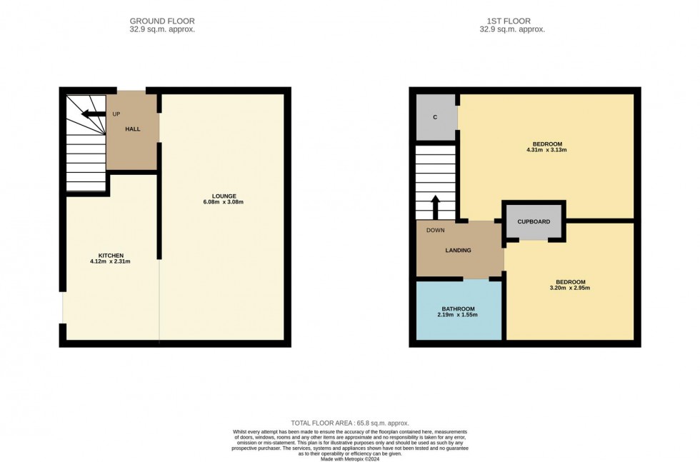 Floorplan for Honeygreen Road, Dundee