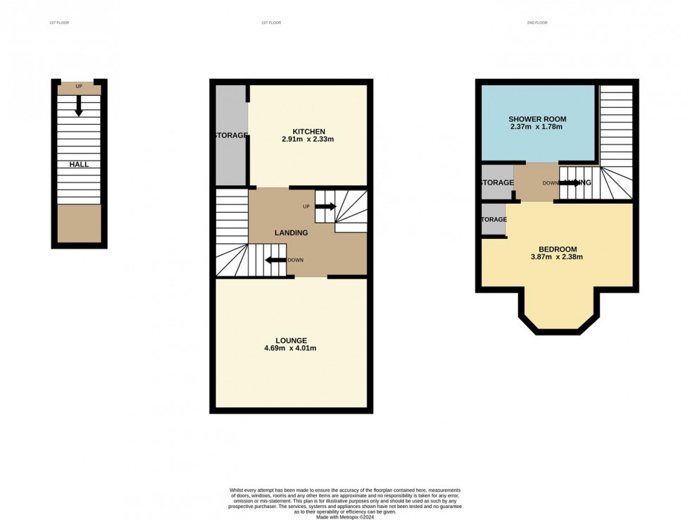 Floorplan for High Street, Lochee, Dundee