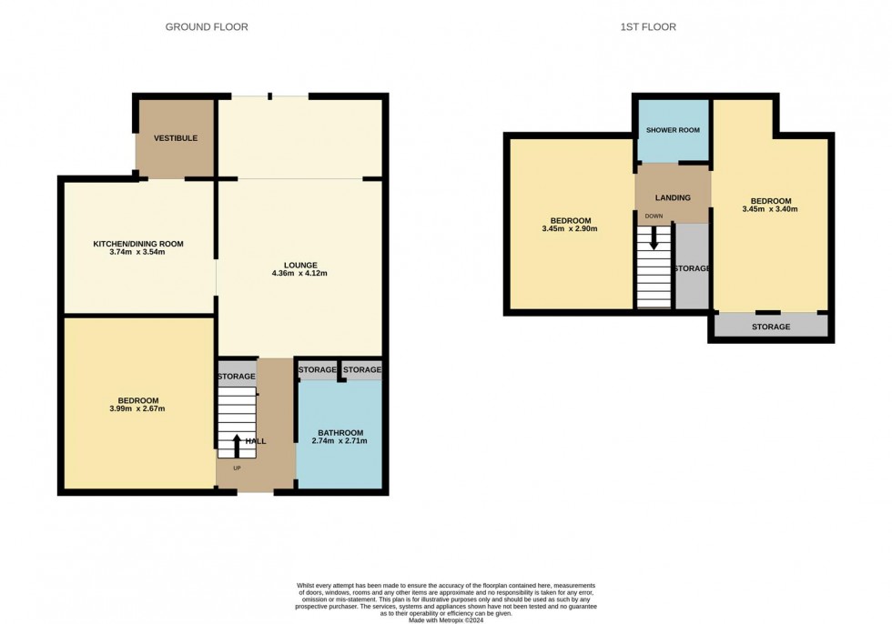 Floorplan for Slade Gardens, Kirriemuir