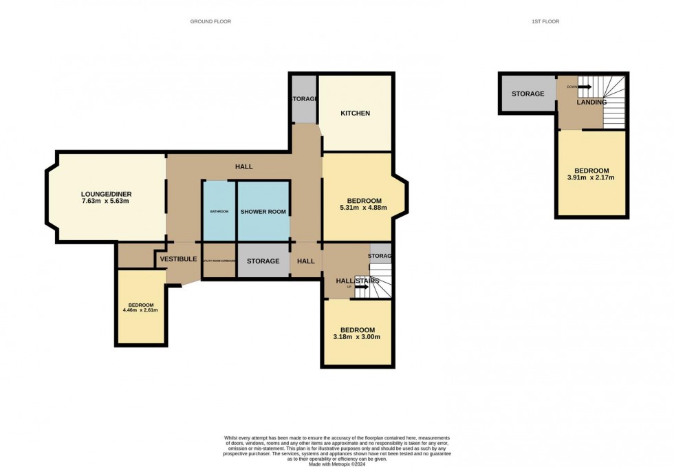 Floorplan for Flat 4, 474 Perth Road, Dundee