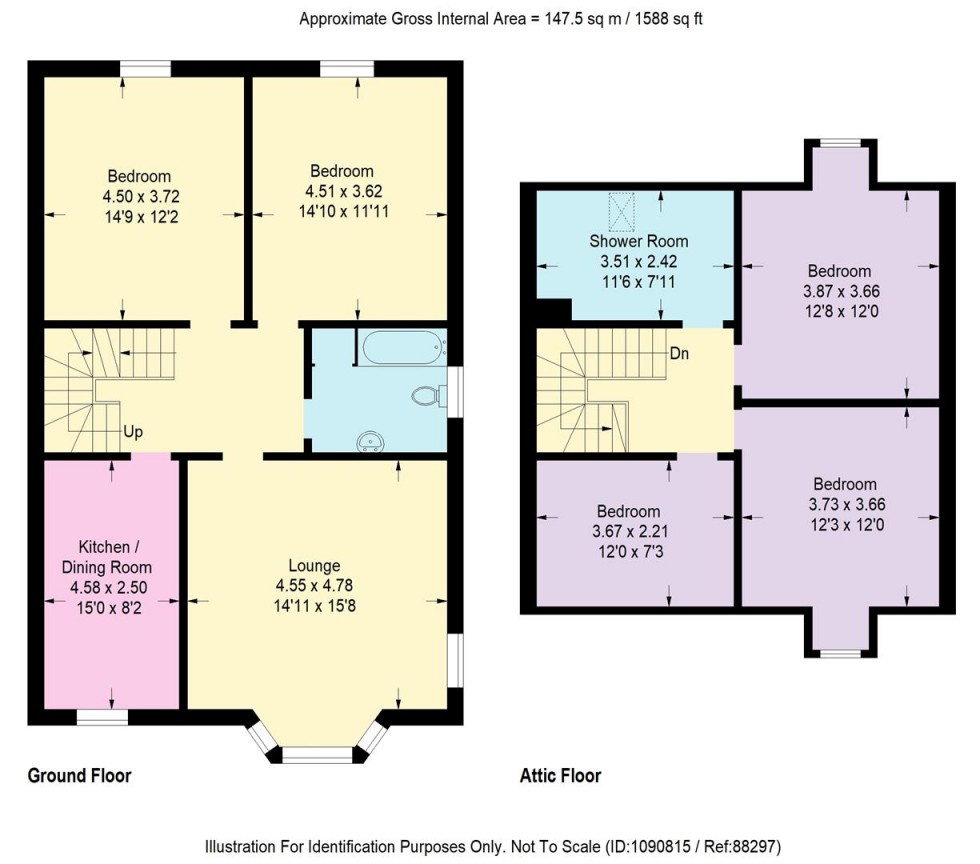 Floorplan for Perth Road, Dundee