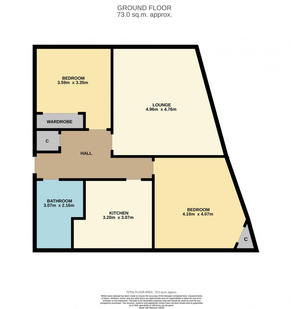 Floorplan for Clepington Road, Dundee