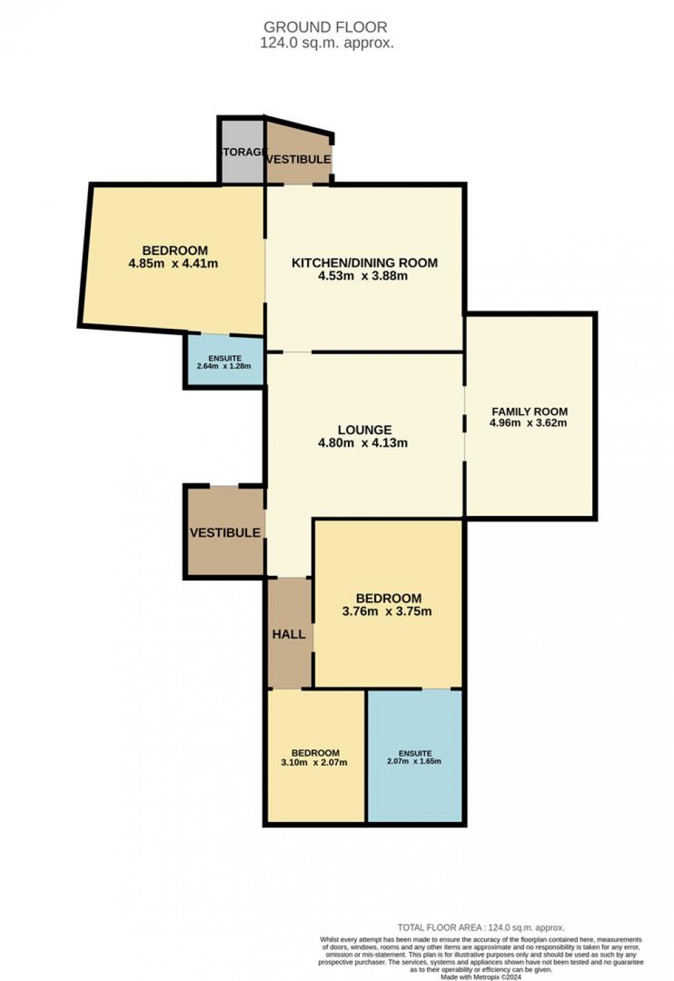 Floorplan for Loch Of Liff Road, Liff, Dundee