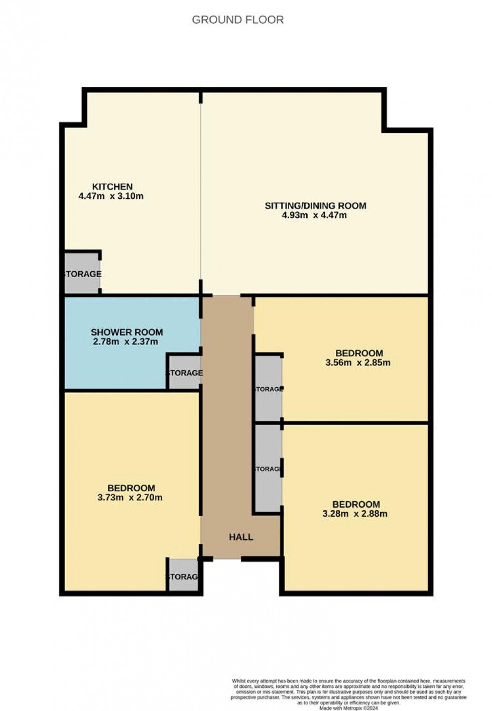 Floorplan for Roseangle, Dundee