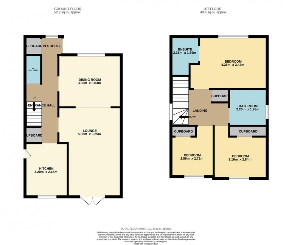 Floorplan for Middleton Crescent, Dundee