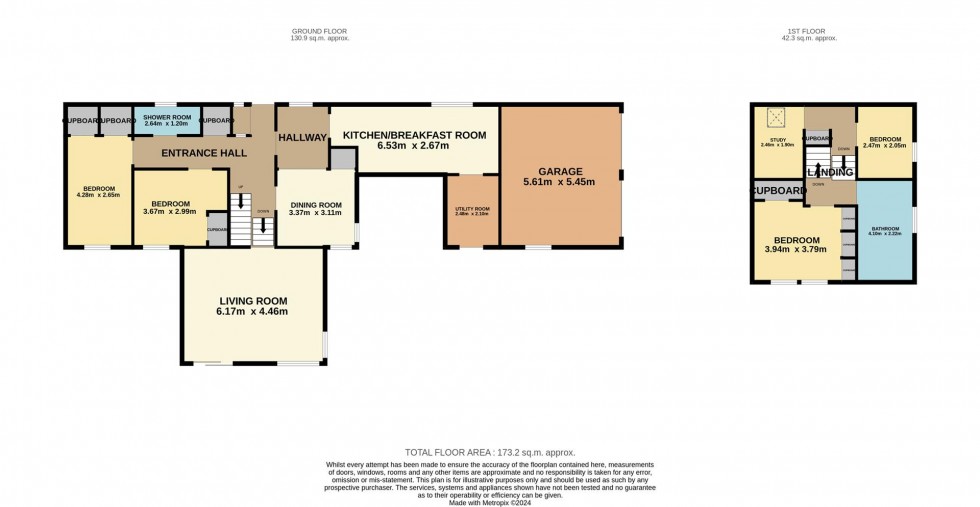 Floorplan for Seabourne Gardens, Dundee