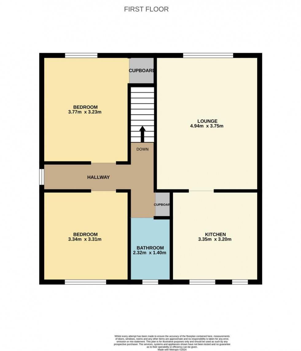 Floorplan for Leng Street, Dundee