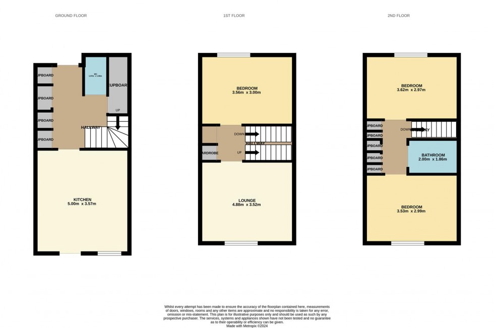 Floorplan for Watson Street, Dundee