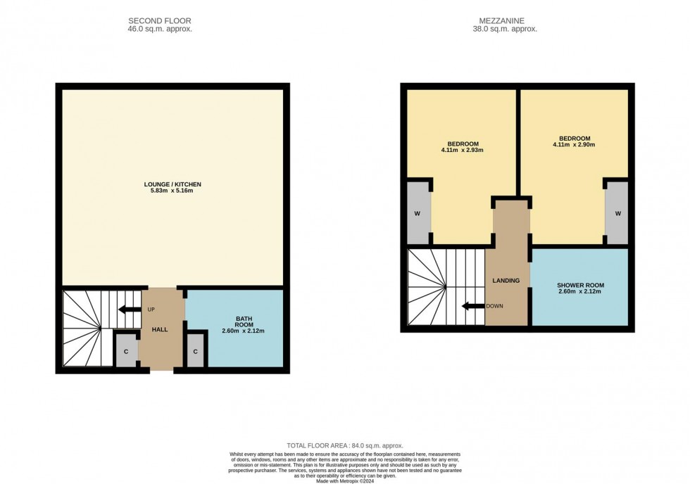 Floorplan for Whinny Brae, Dundee