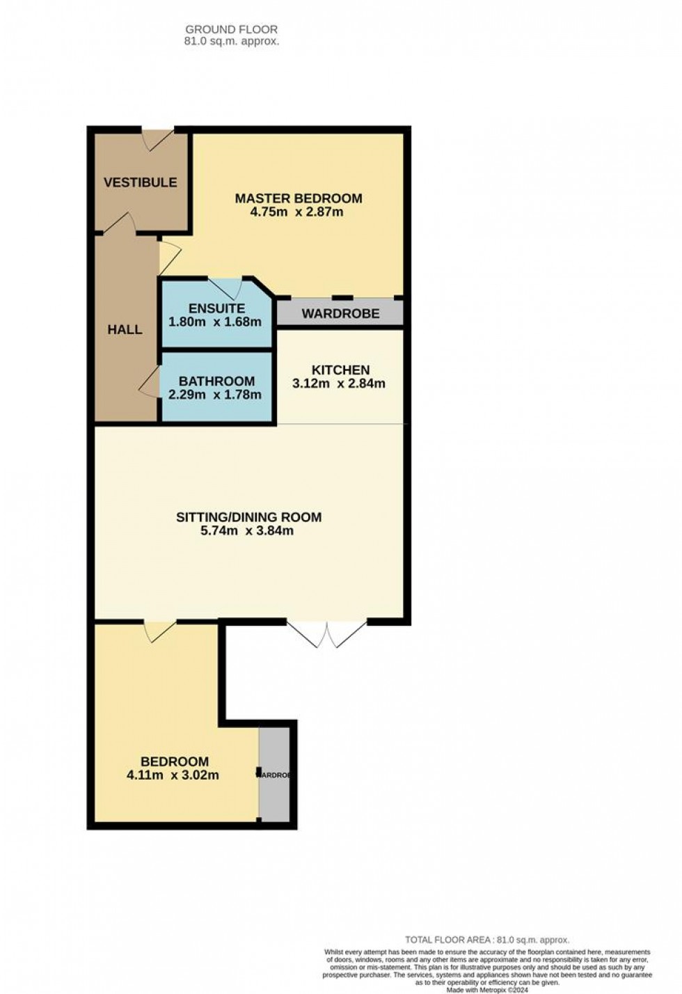 Floorplan for Springfield, Dundee