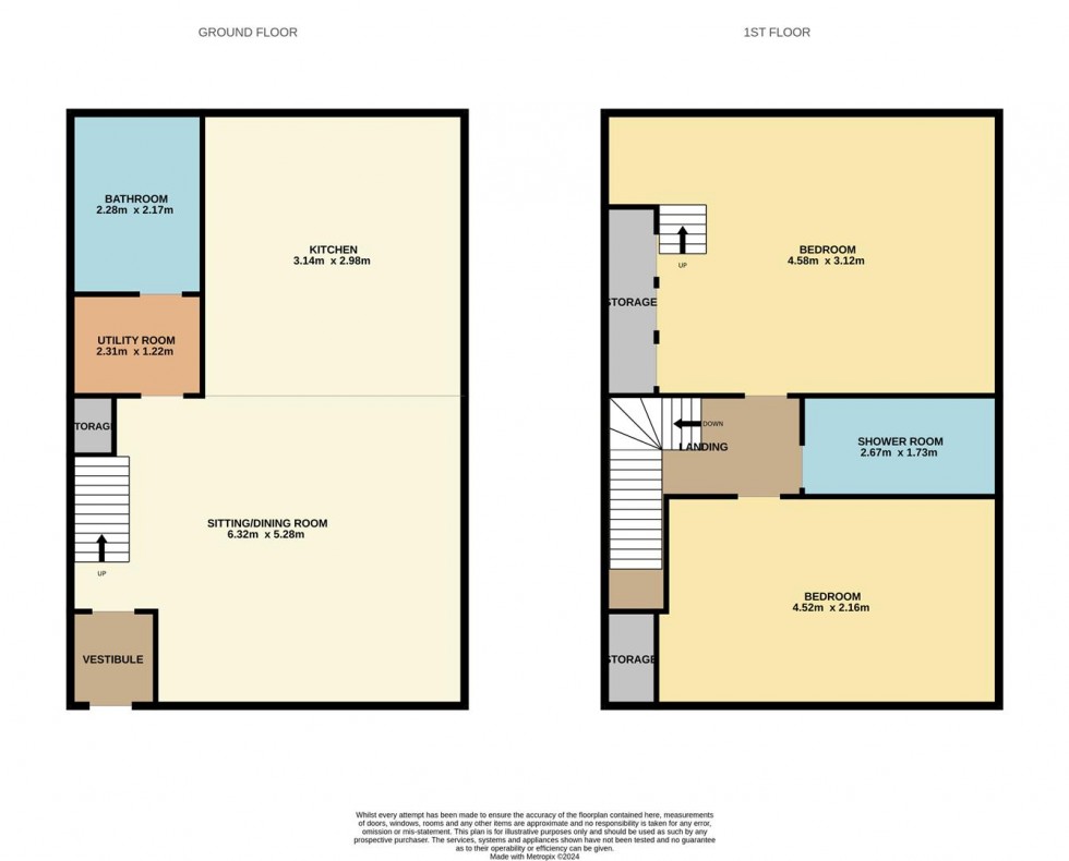 Floorplan for Castle Street, Newtyle