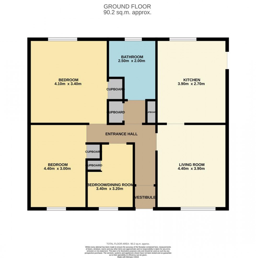 Floorplan for Viewfield Place, Burrelton, Blairgowrie