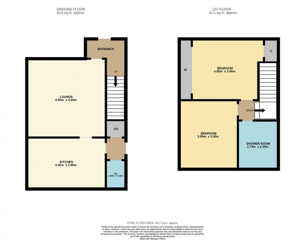 Floorplan for Langshaw Road, Dundee