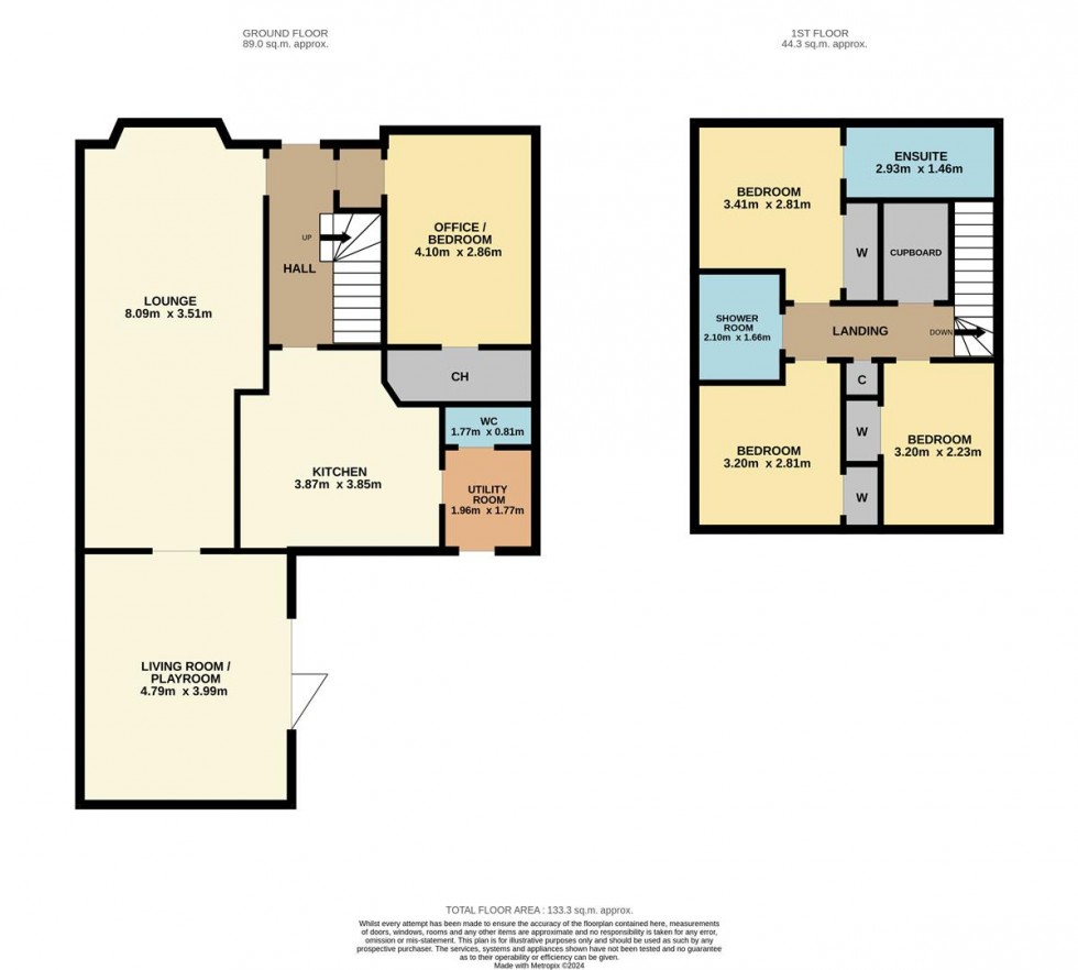 Floorplan for Lime Grove, Dundee