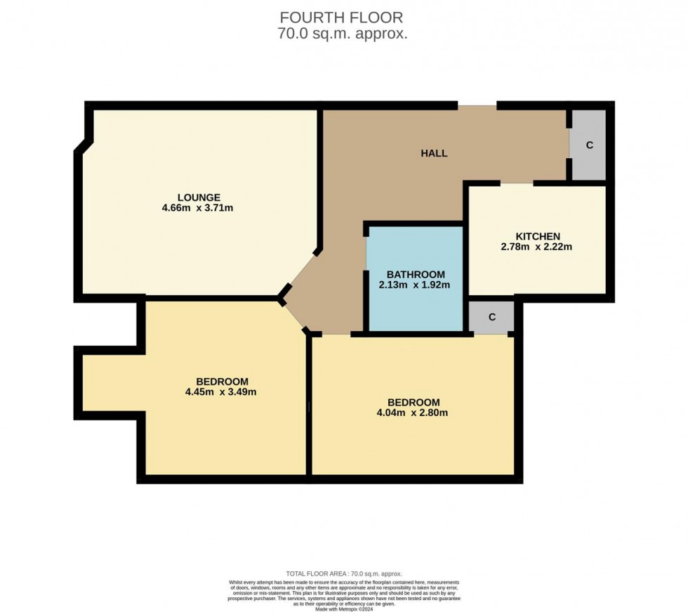 Floorplan for Union Street, Dundee