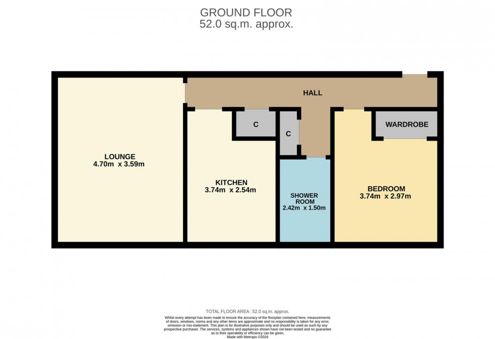 Floorplan for Greenbank Place, Dundee