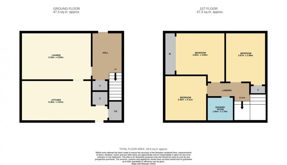 Floorplan for Balerno Street, Dundee