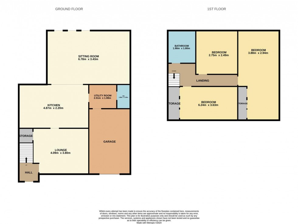 Floorplan for Millbay Gardens, Invergowrie, Dundee