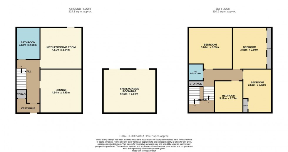 Floorplan for Primrose Street, Carnoustie