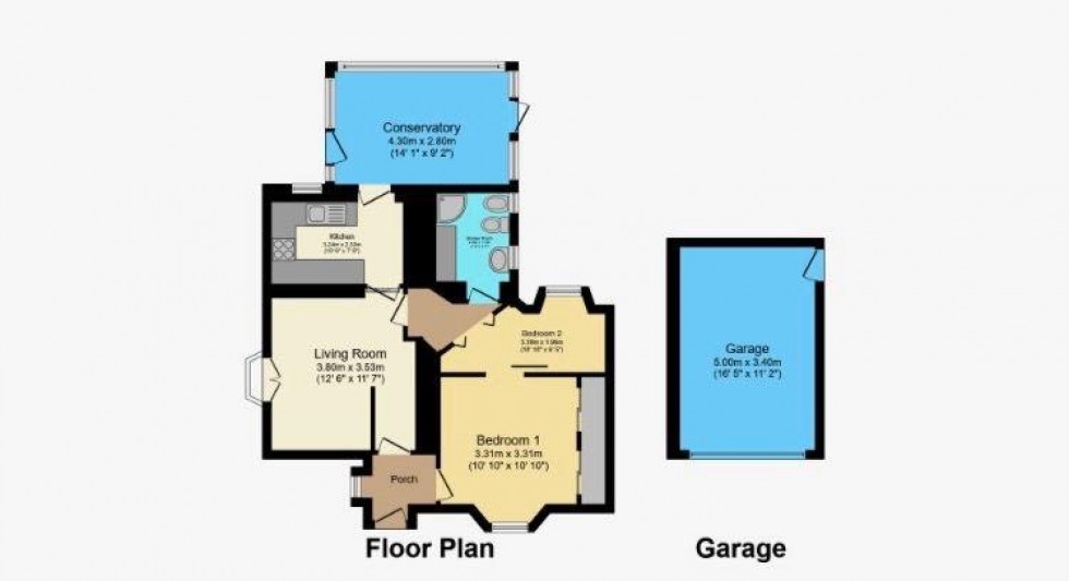 Floorplan for Claypotts Road, Dundee