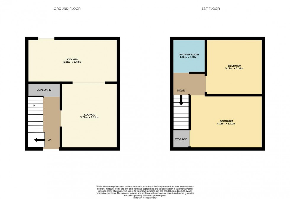 Floorplan for Balunie Avenue, Dundee