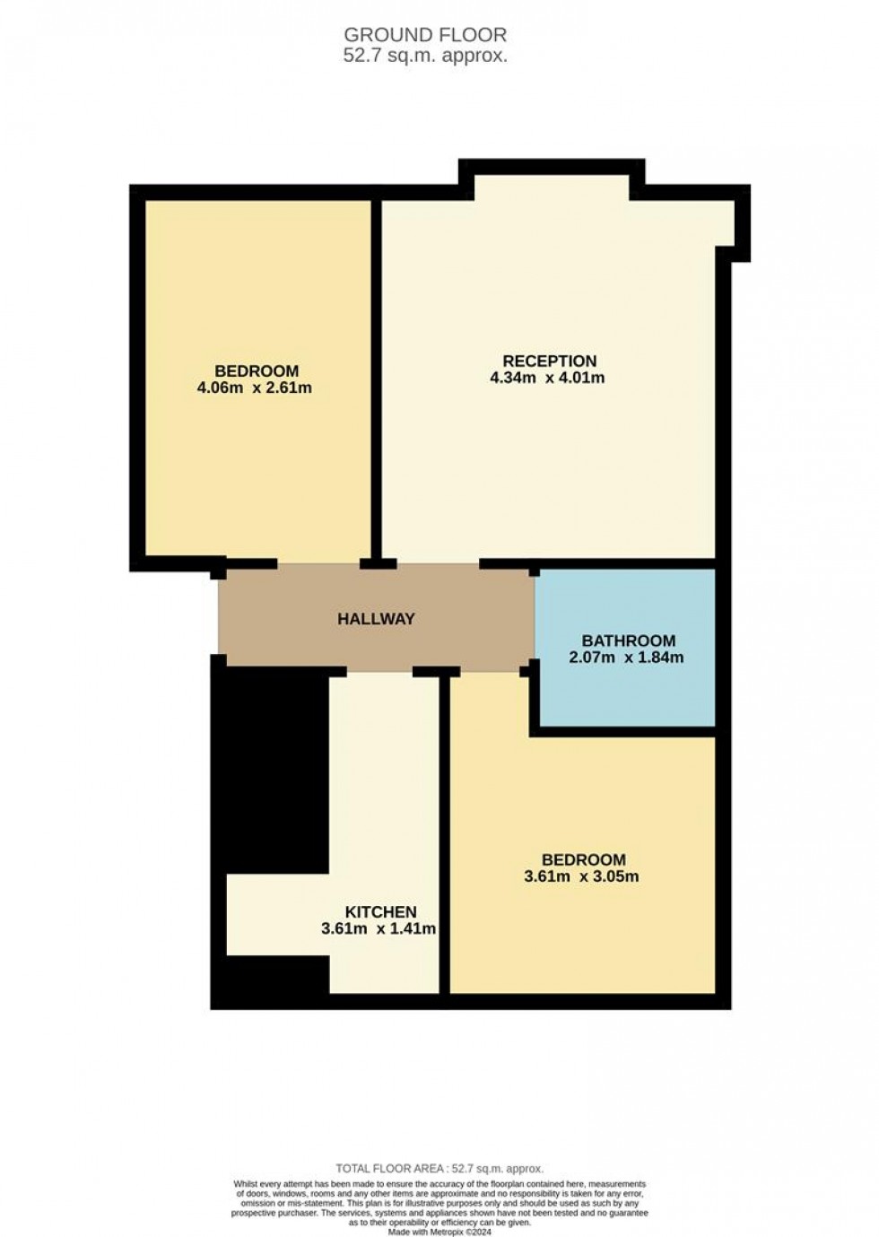 Floorplan for 51 Taylors Lane, Dundee