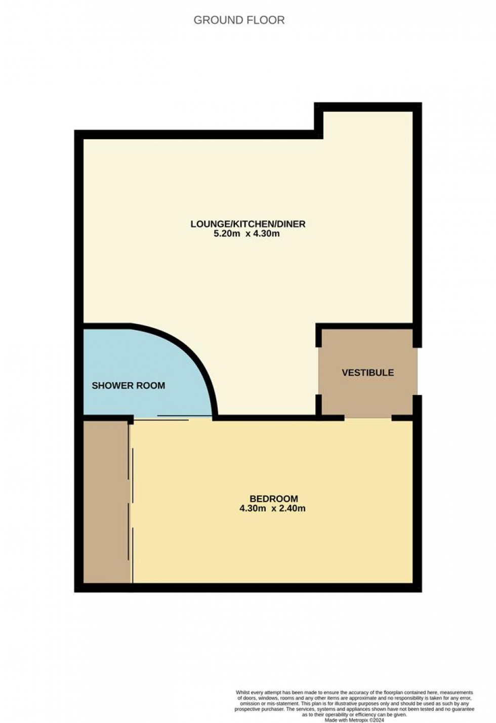 Floorplan for Queen Street, Forfar