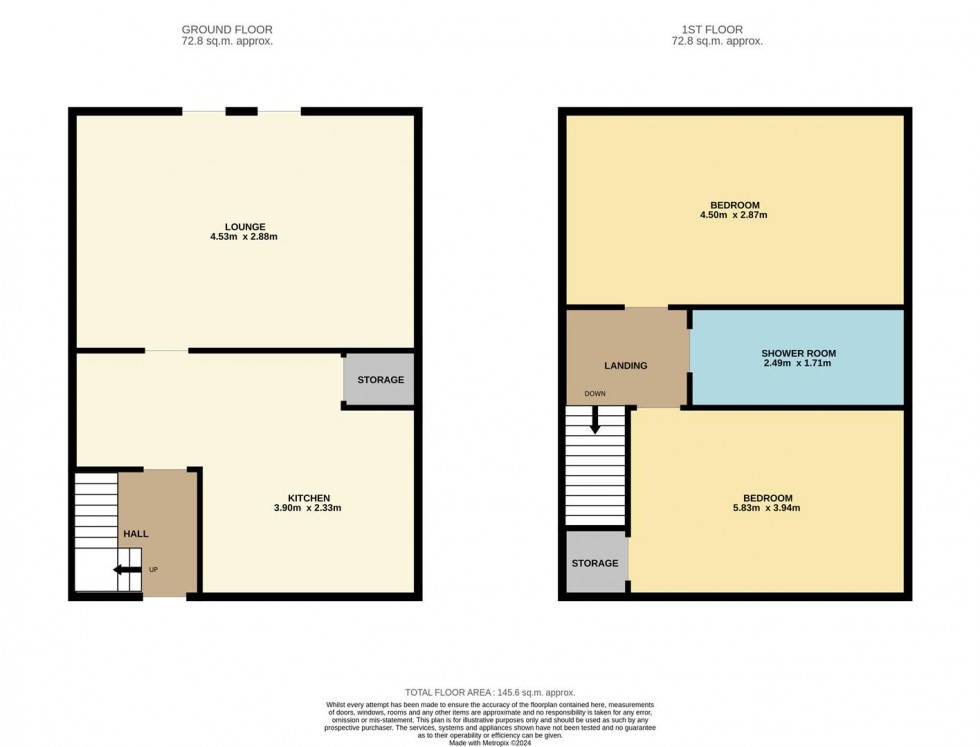 Floorplan for Charleston Drive, Dundee