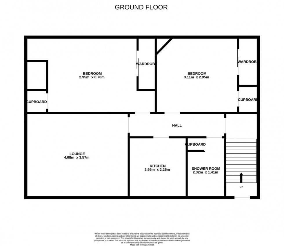 Floorplan for Glenmarkie Terrace, Dundee