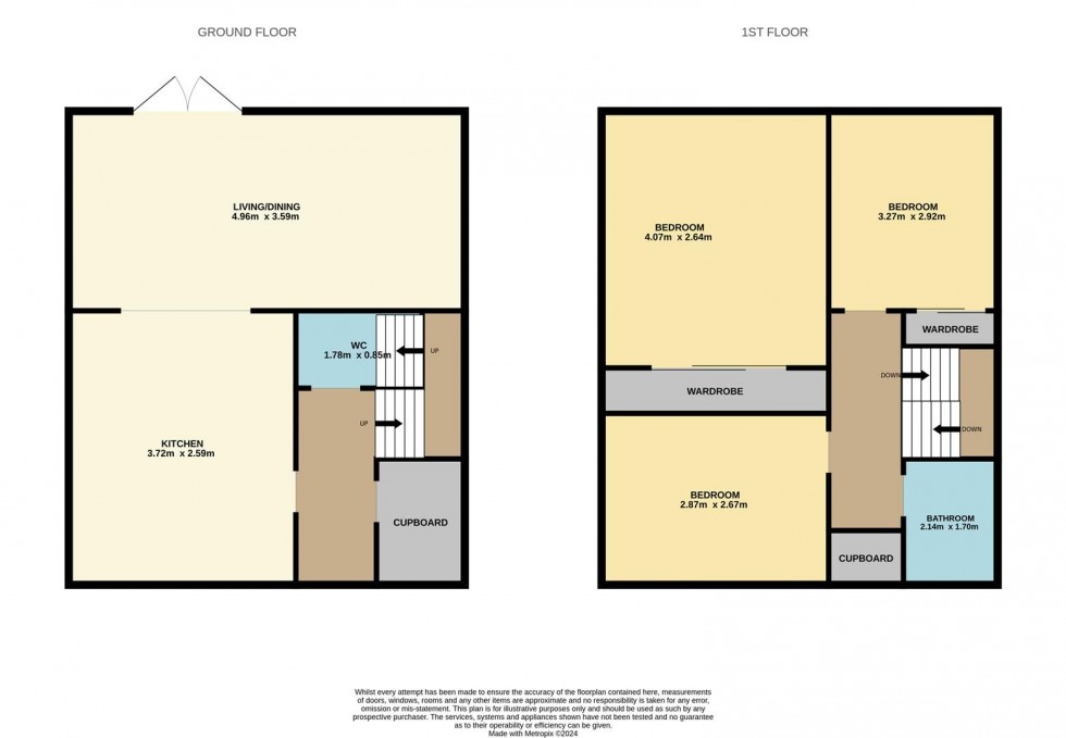 Floorplan for Lochend Road, Carnoustie