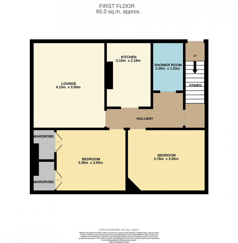 Floorplan for Glenclova Terrace, Dundee