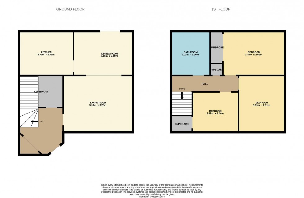 Floorplan for Cobden Place, Dundee