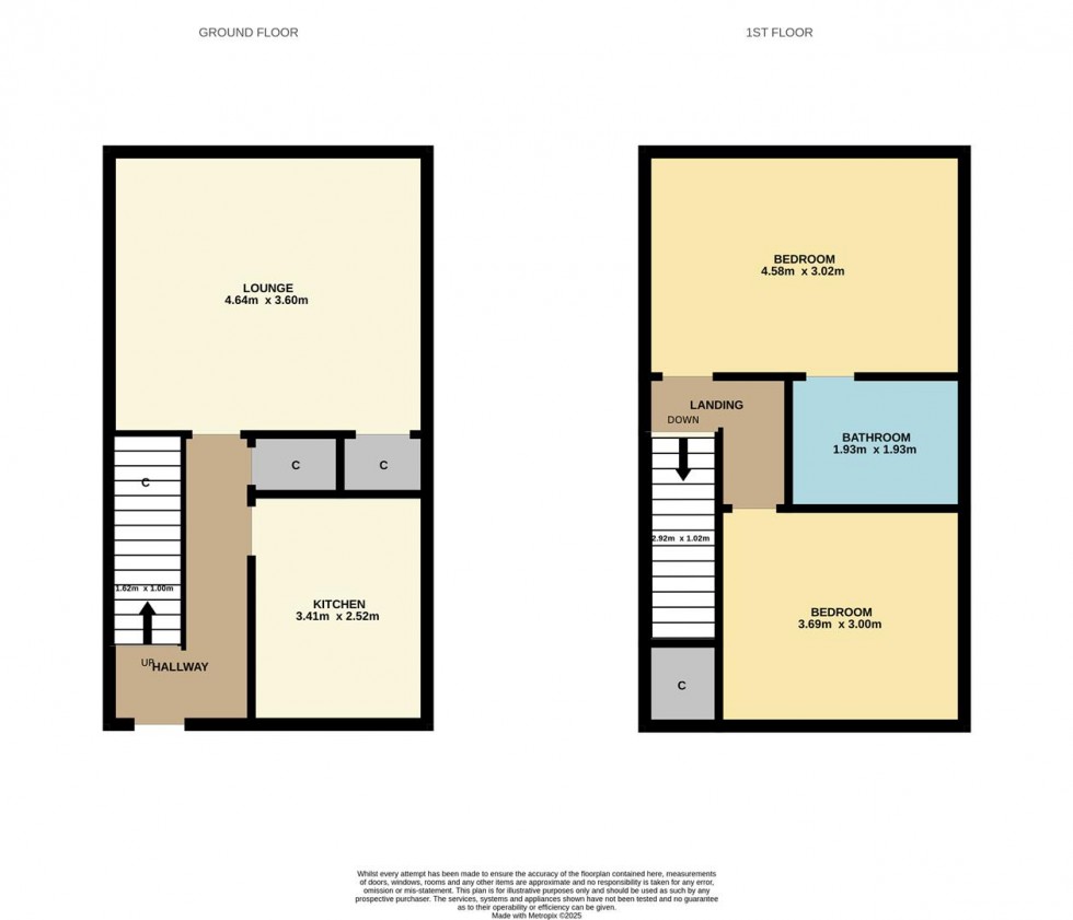 Floorplan for Yarrow Terrace, Dundee