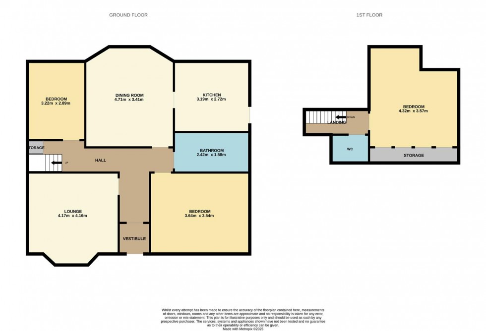 Floorplan for Clarence Road, Dundee