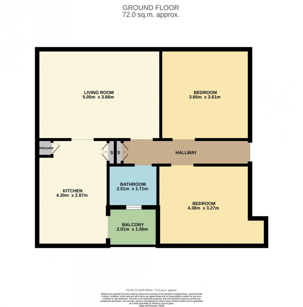 Floorplan for Balerno Street, Dundee