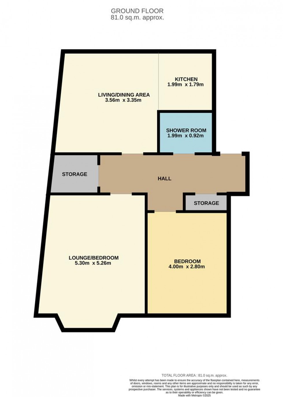 Floorplan for 188 Lochee Road, Dundee