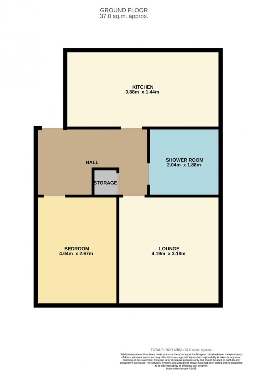 Floorplan for Church Street, Broughty Ferry, Dundee