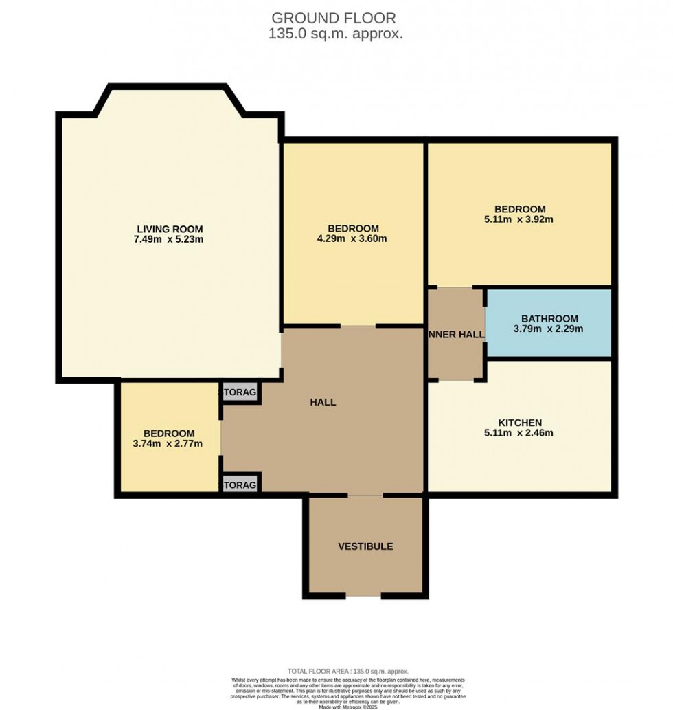 Floorplan for Roseangle, Dundee