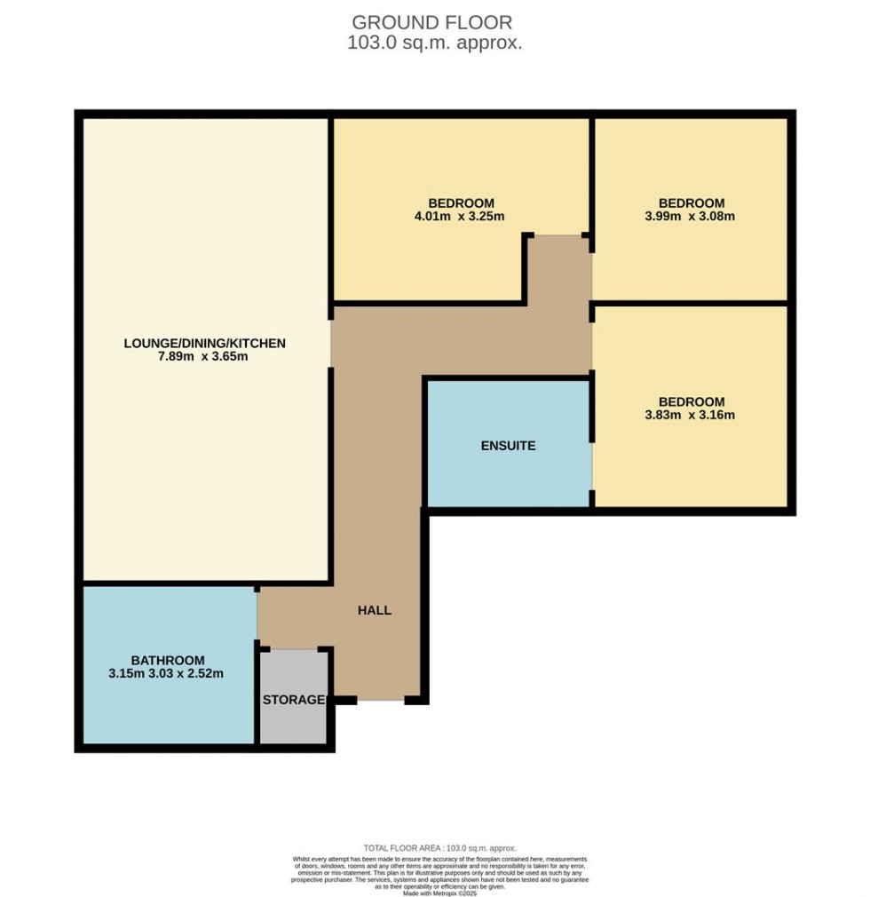 Floorplan for Castle Street, Dundee