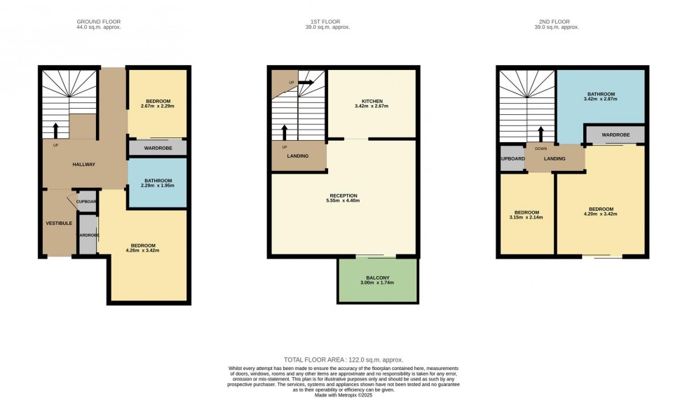 Floorplan for Eden Bank, Dundee