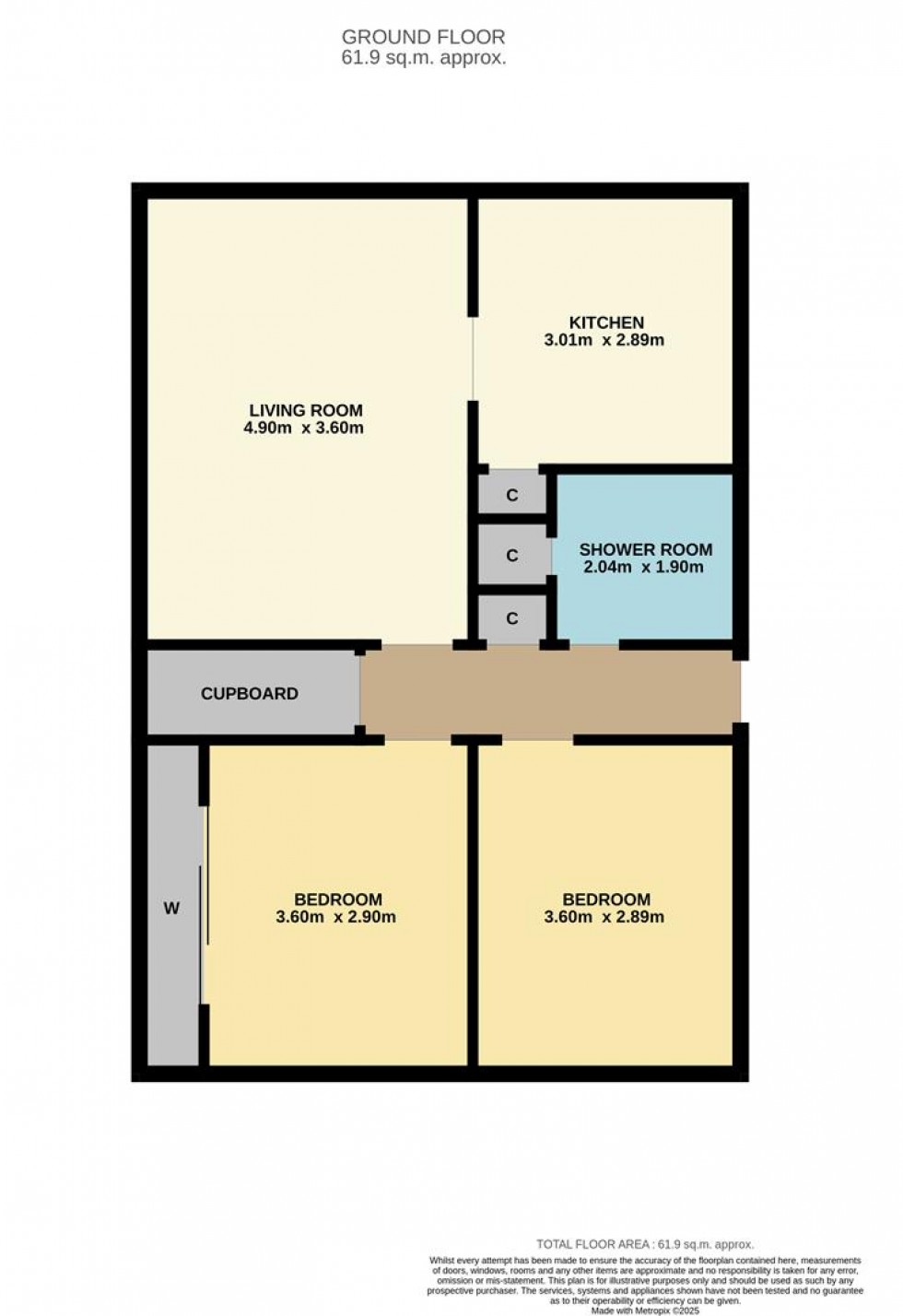 Floorplan for Millhill, Monifieth