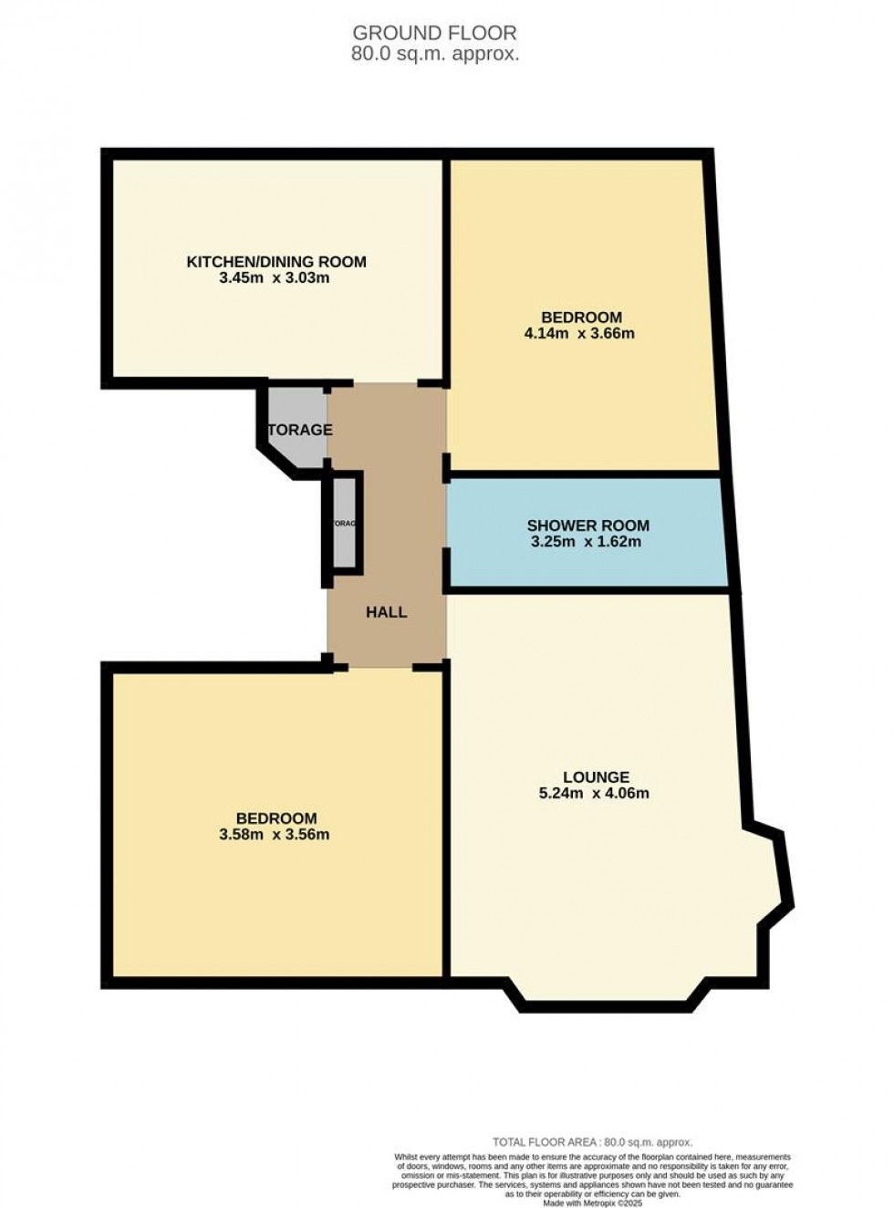 Floorplan for Perth Road, Dundee